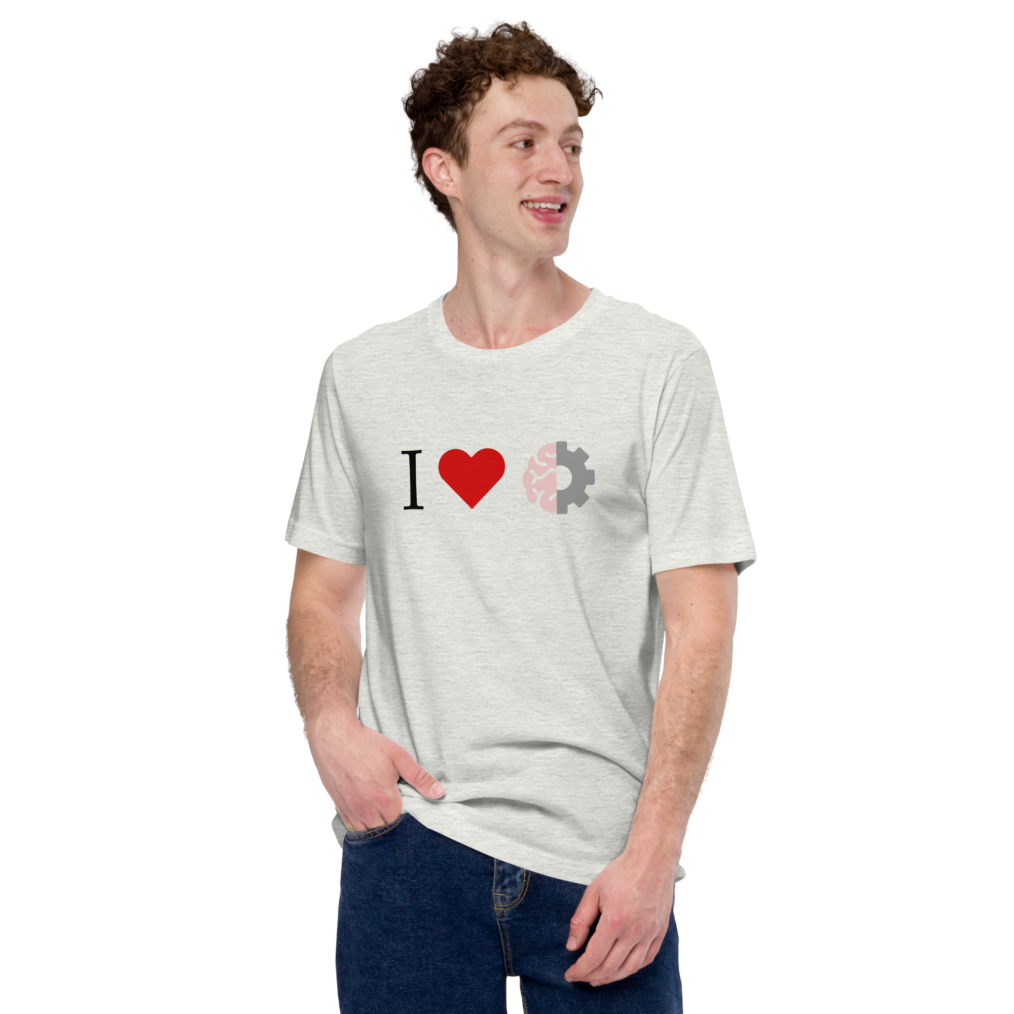 I Love AI/ML Unisex t-shirt