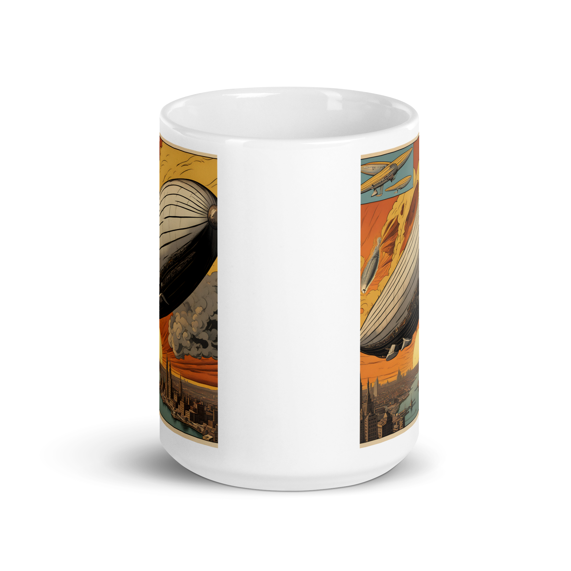 Death From Above White Mug