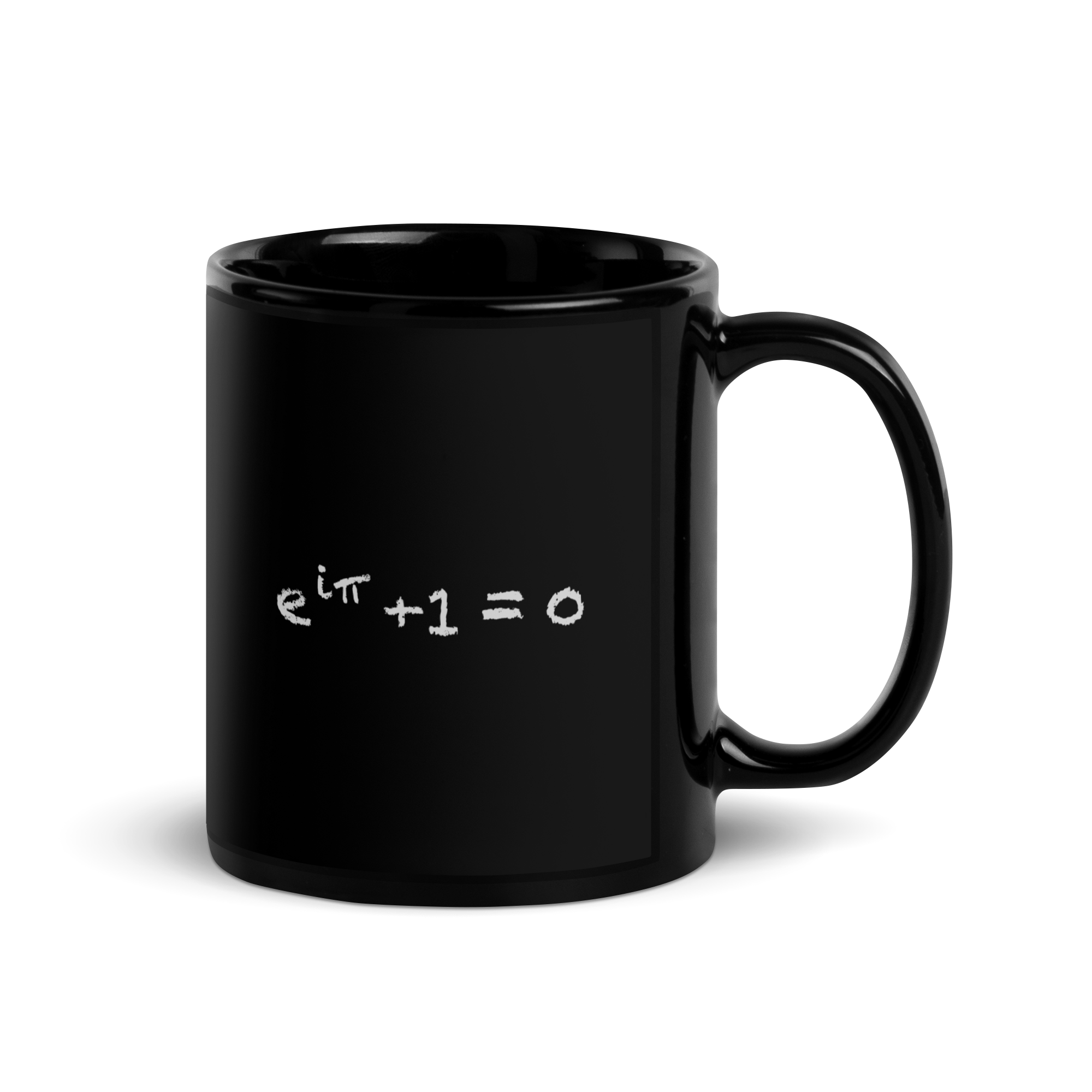 Euler’s Identity Chalkboard Black Mug