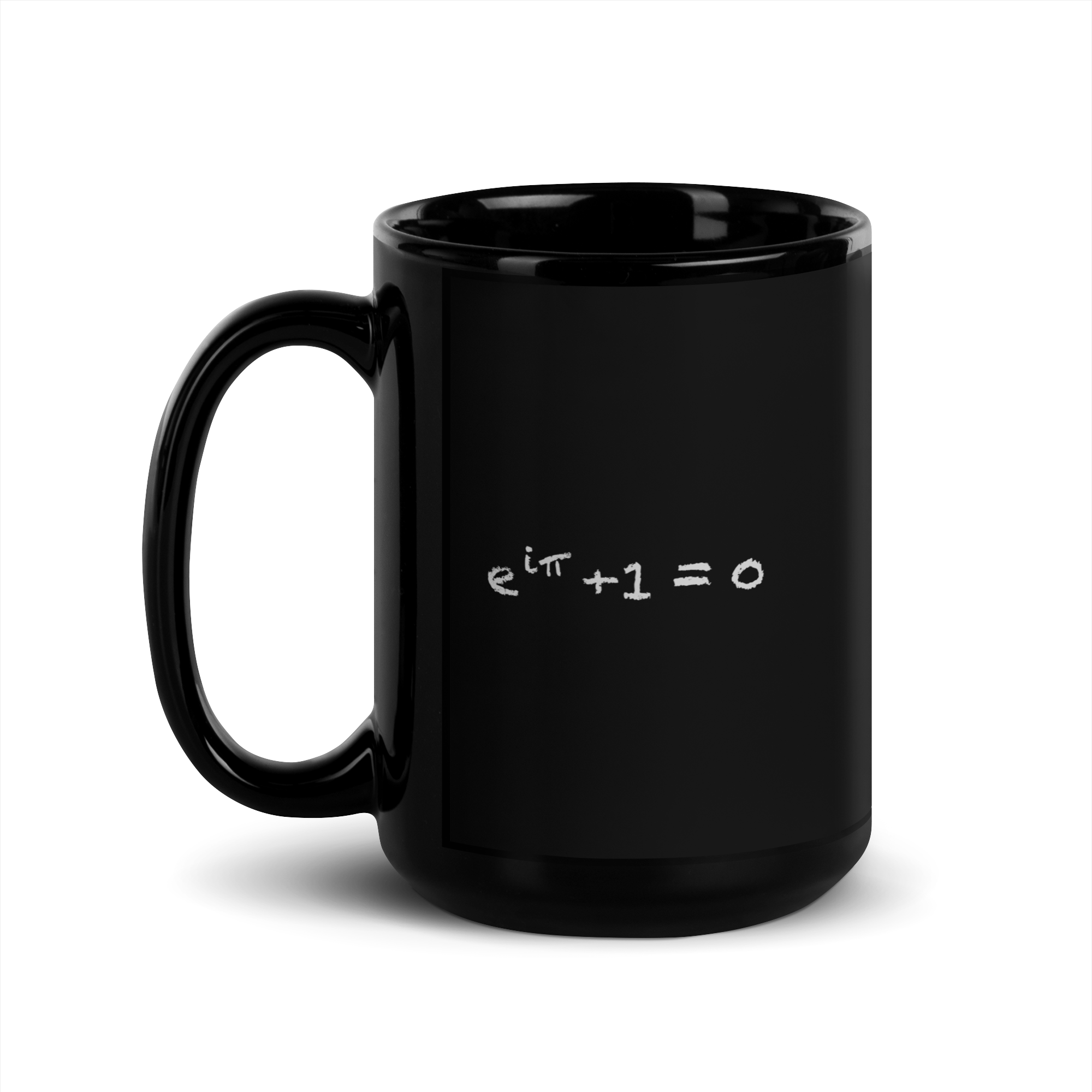 Euler’s Identity Chalkboard Black Mug