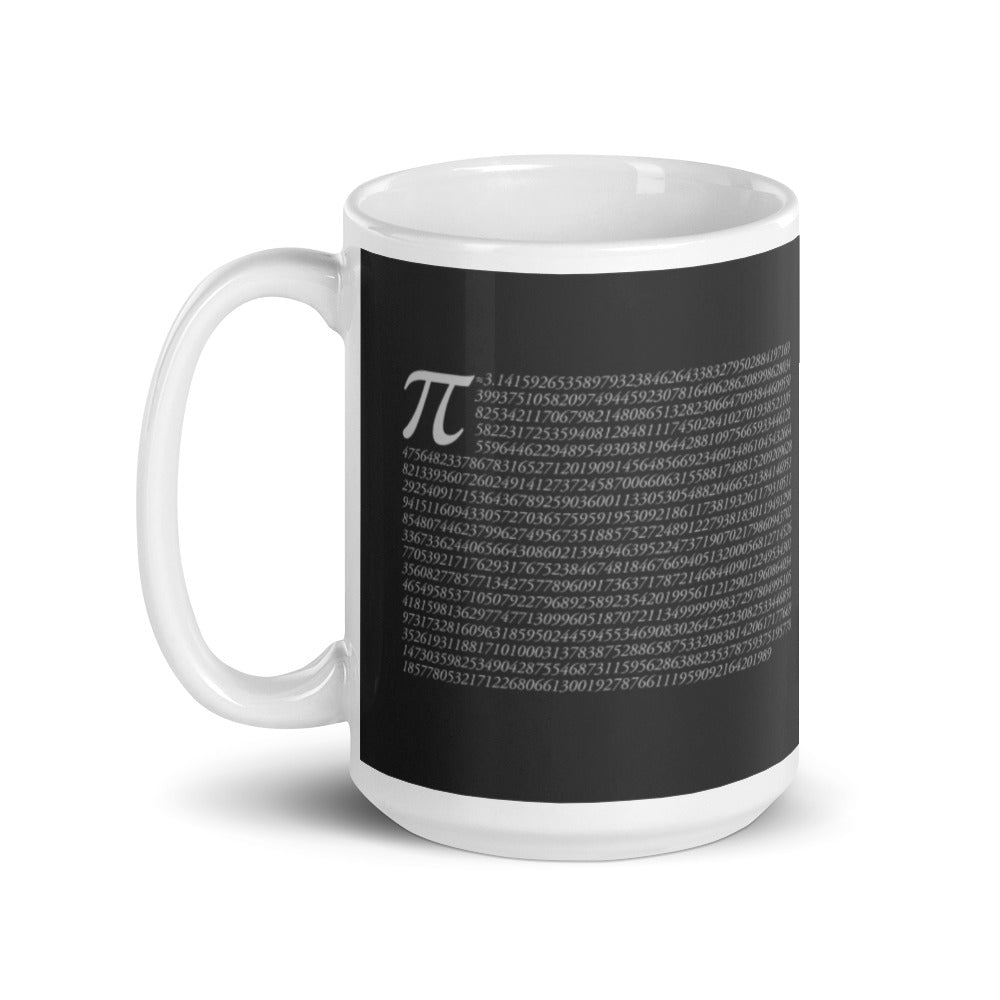 Pi to 1,000 Digits Mug