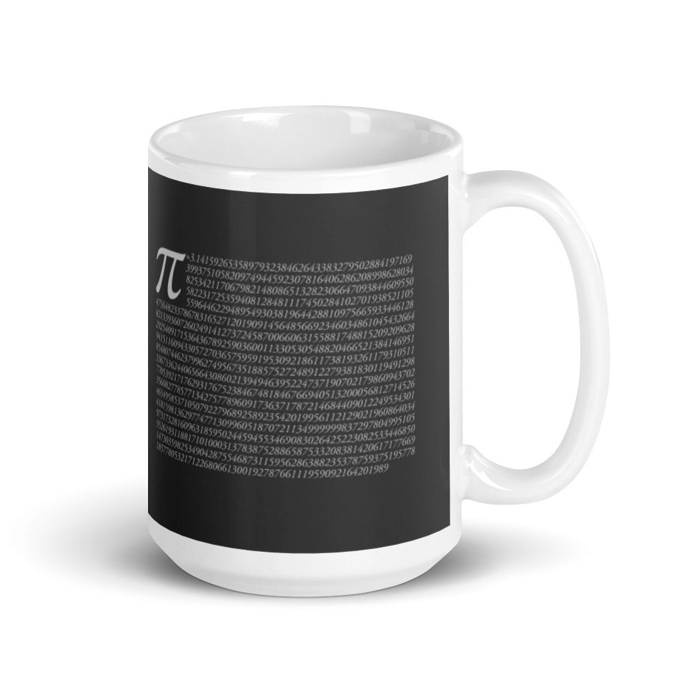 Pi to 1,000 Digits Mug